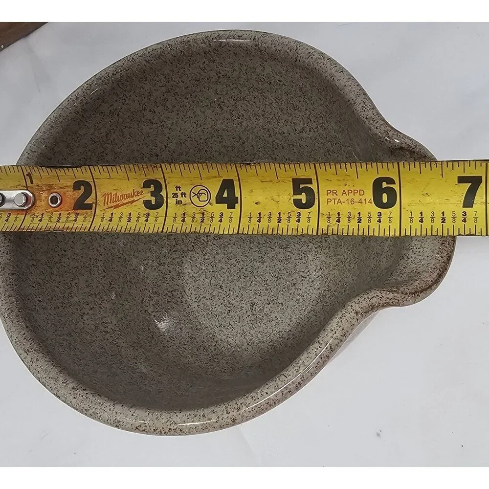 Vintage Old Time Pottery Gravy Mixing Bowl 1997 Stoneware 7